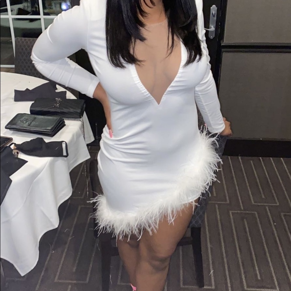 White Party Dress